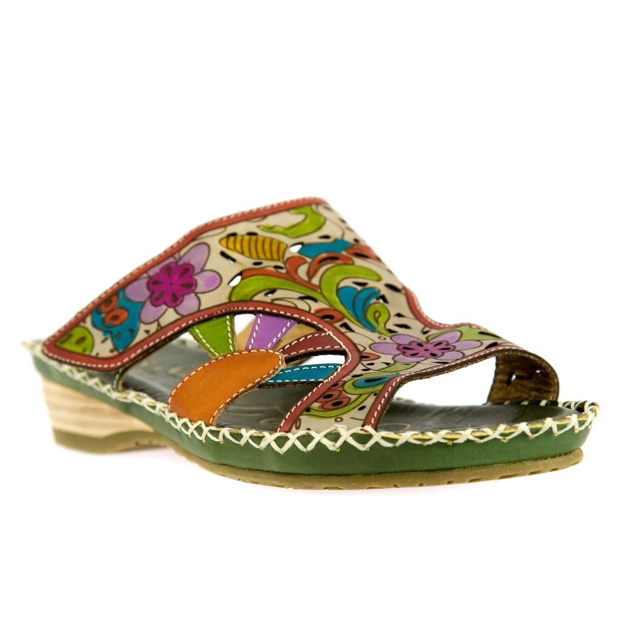 Chaussures Laura Vita | Chaussures Boris 26 Kaki