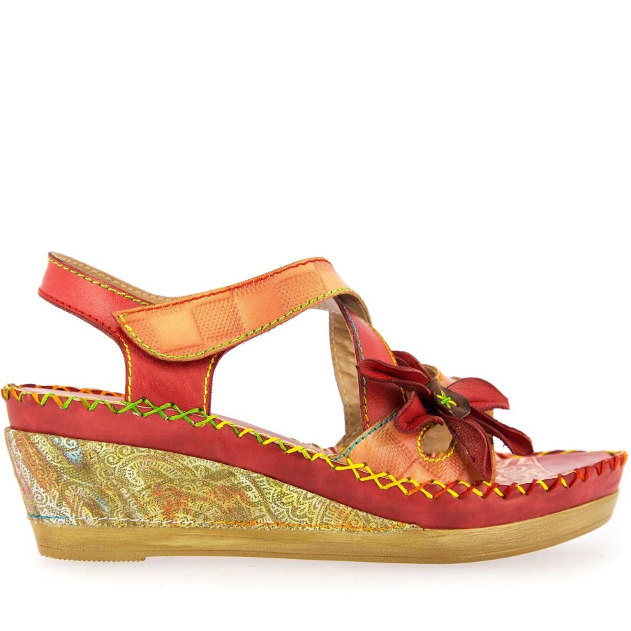Chaussures Laura Vita | Chaussures Beatrice 15 Rouge