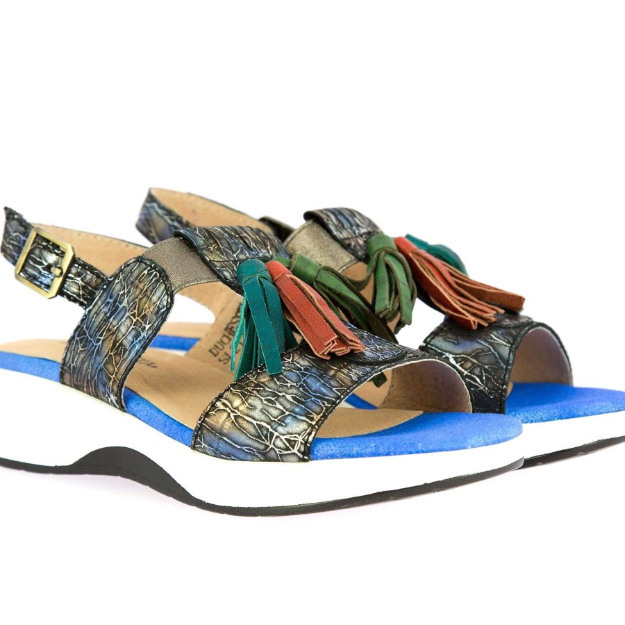 Chaussures Laura Vita | Chaussures Duchesse 02 Bleu