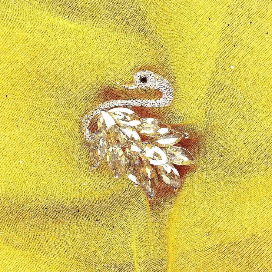 Accessoires Laura Vita | Bijou Broche Cygne