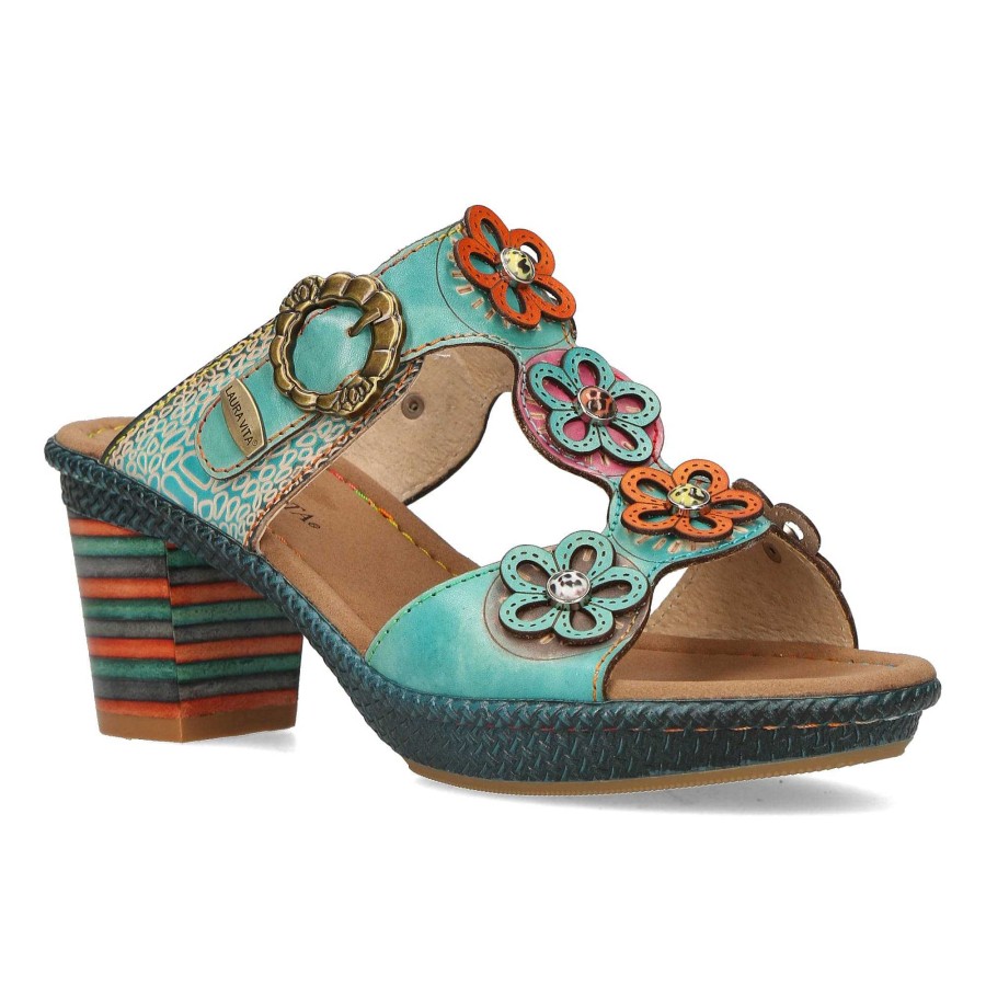 Chaussures Laura Vita | Chaussure Nellao 06 Turquoise