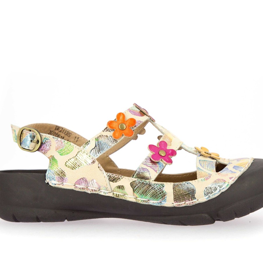 Chaussures Laura Vita | Chaussures Beziers 11 Beige